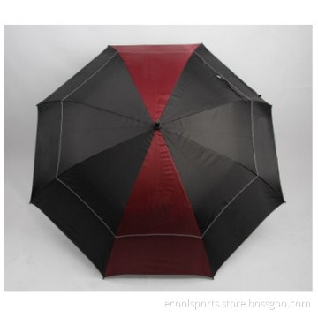 Double Layer Golf Umbrella Automatic Sunshade Umbrella